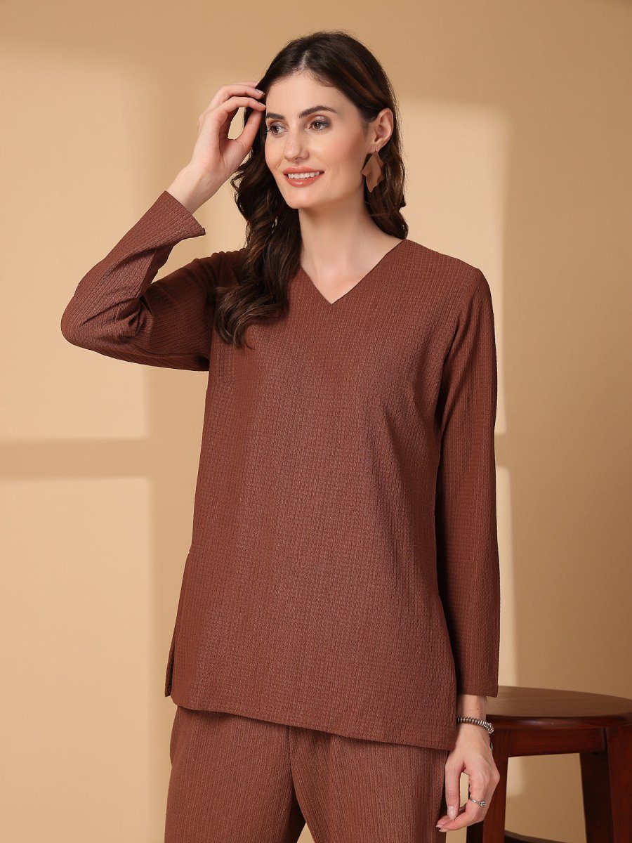 Top &amp; Flared Trousers Co-Ords