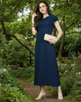Women A-Line Midi Dress