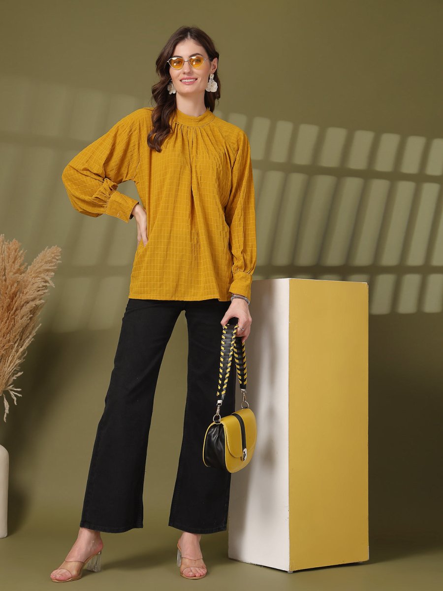 Mustard Yellow Top
