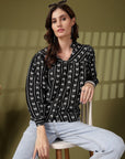 Women Opaque Printed Casual Shirt