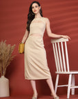 Women Sheath Midi Dress