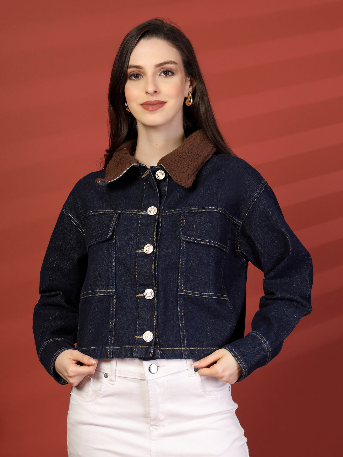 Women Open Front Jacket