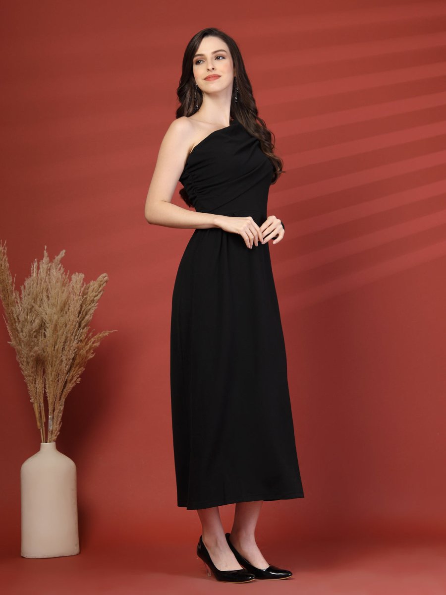 Women A-Line Midi Dress