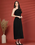 Women A-Line Midi Dress