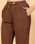 Women Pleated Trousers