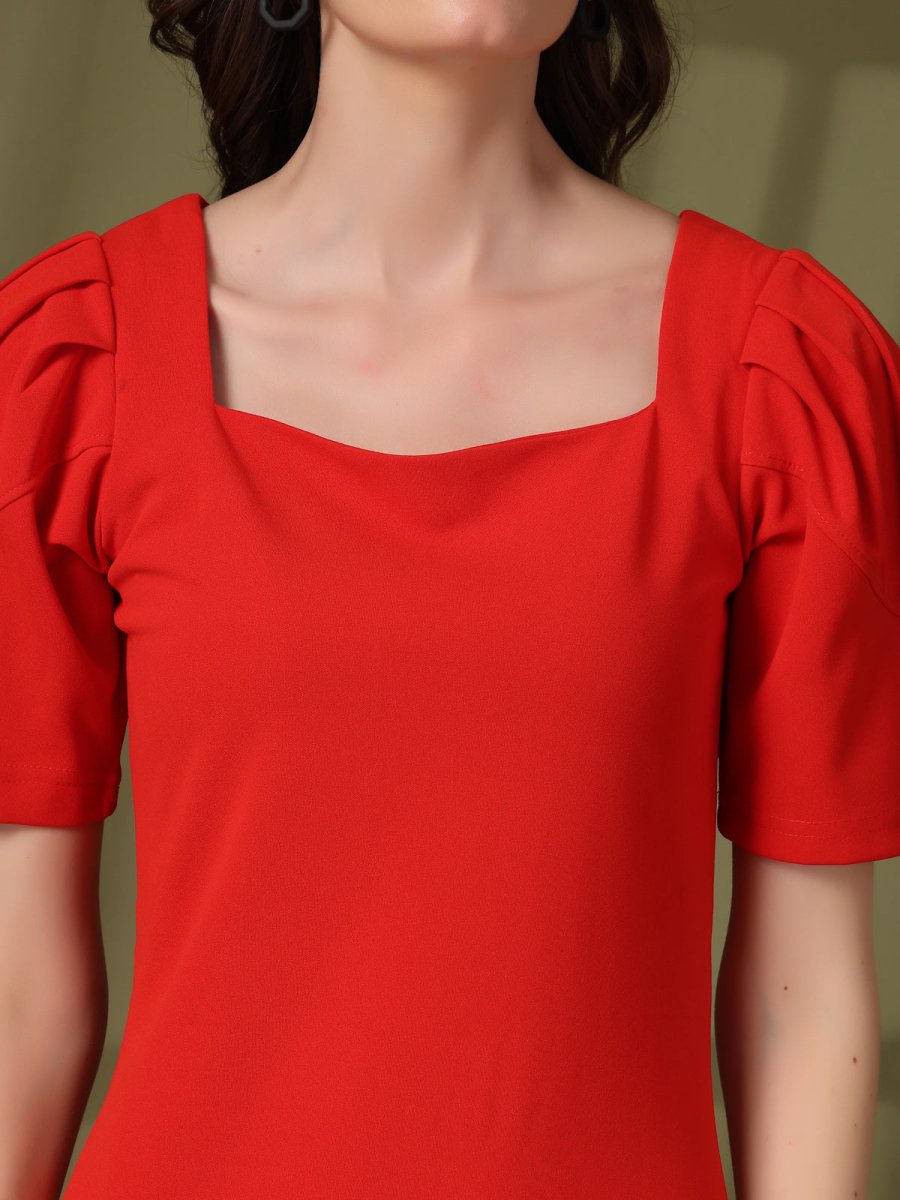 Fit &amp; Flare Midi Dress