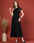 Women A-Line Midi Dress
