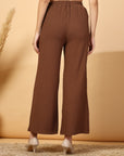 Women Loose Fit Pleated Trousers