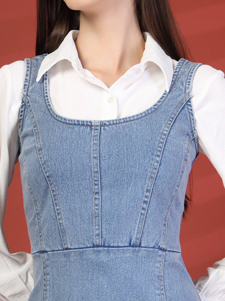 Women A-Line Midi Dress