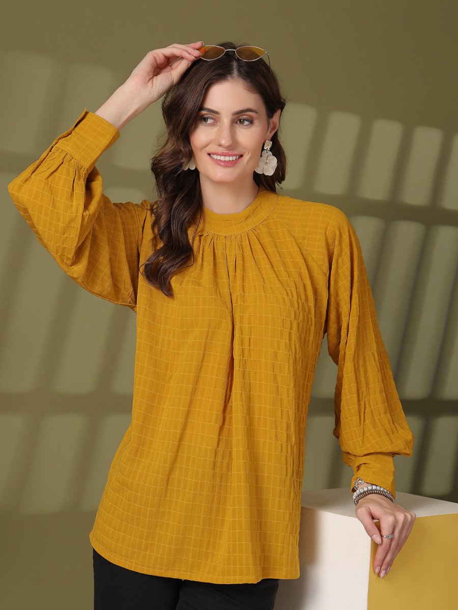 Mustard Yellow Top