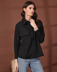 Women Opaque Casual Shirt