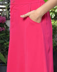 V-Neck Sleeveless Co-Ords pink
